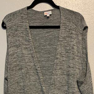 LuLaRoe Joy Duster Vest - XL - Sleeveless